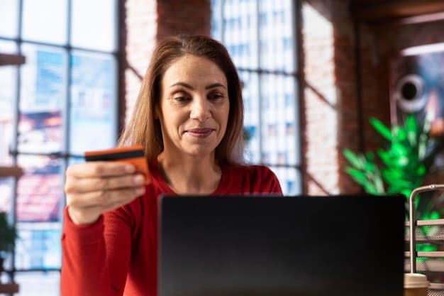 Person som håndterer økonomi og vurderer bankbytte