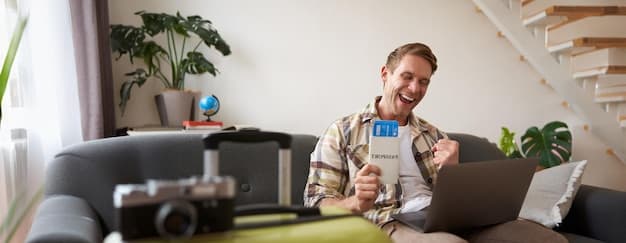 Person vurderer plassering av stort sparebeløp