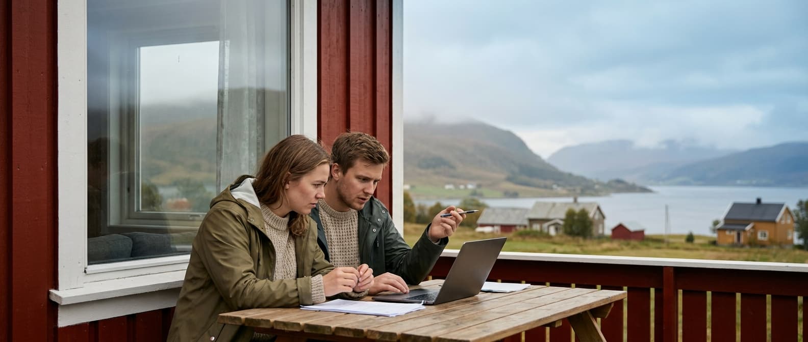 Unge førstegangskjøpere som planlegger boligkjøp